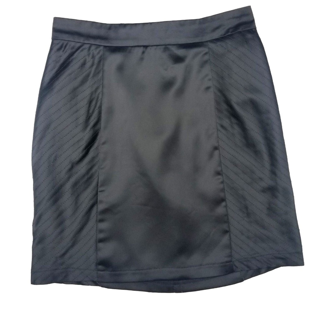 Tobi Mini Skirt Exposed Zipper Textured Sides
